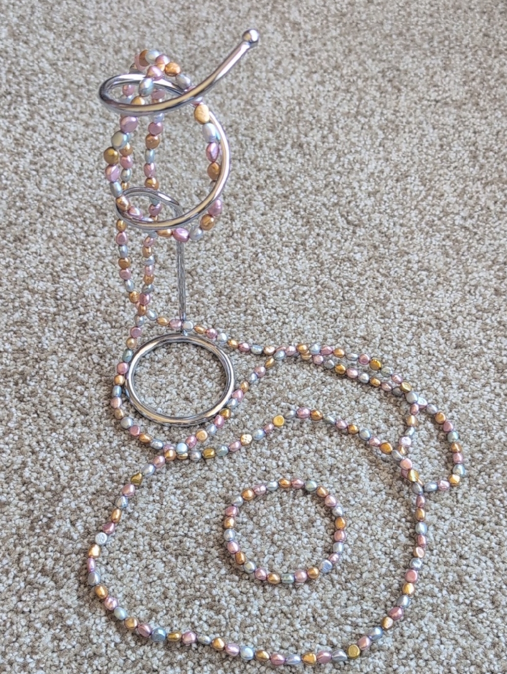 Honora Multicolor Freshwater Pearl Necklace and Bracelet Set